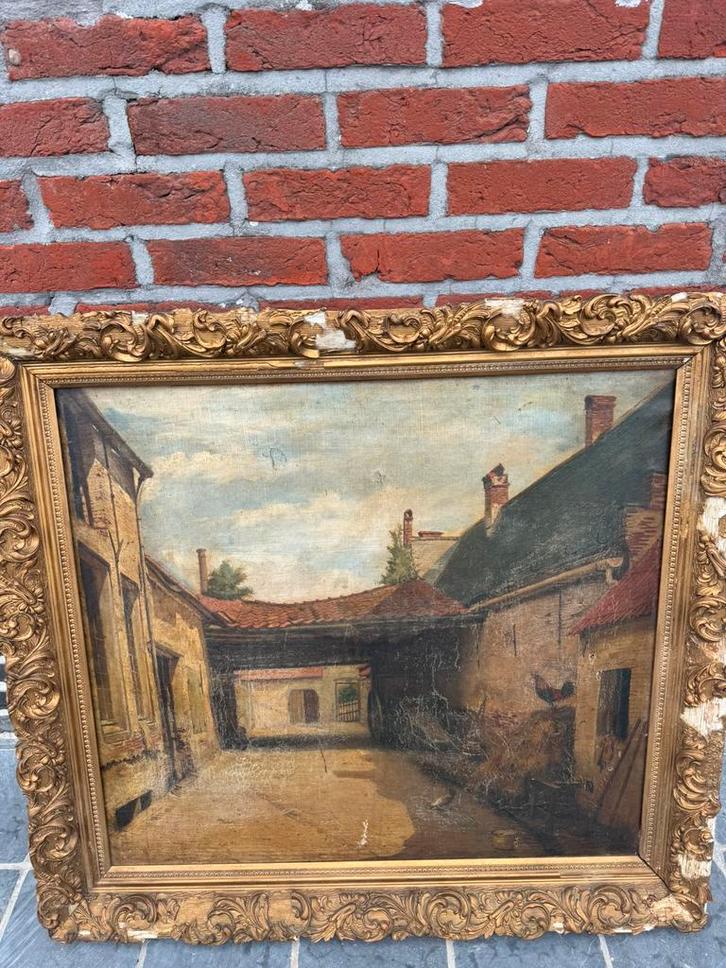 Schilderij, Antiek en Kunst, Kunst | Schilderijen | Klassiek, Ophalen