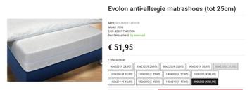 anti allergie matrasbeschermer beschikbaar voor biedingen