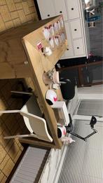 tafel voor nagelstyliste, Huis en Inrichting, Tafels | Sidetables, Ophalen, Gebruikt, Landelijk