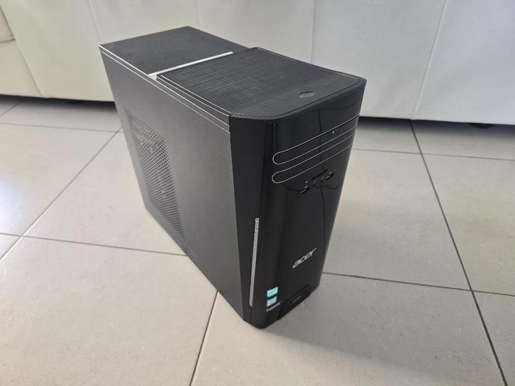 Acer computer + scherm + boxen en subwoofer, Computers en Software, Desktop Pc's, Gebruikt, 3 tot 4 Ghz, HDD, SSD, 16 GB, Met videokaart