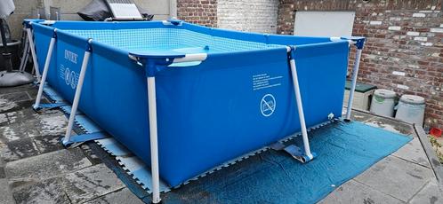 Zwembad 2x3 & zandfilter & warmte-element, Tuin en Terras, Zwembaden, Gebruikt, Ophalen