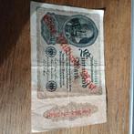 Ancien billet allemand, Postzegels en Munten, Bankbiljetten | Europa | Eurobiljetten, Ophalen of Verzenden