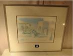 Beau dessin 'Sole d Agosto' - S. Giannini, Enlèvement ou Envoi