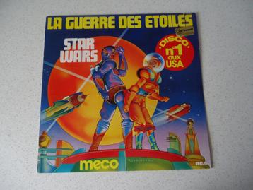 LP van Meco "Star Wars" La Geurre Des Etoiles" anno 1977. beschikbaar voor biedingen