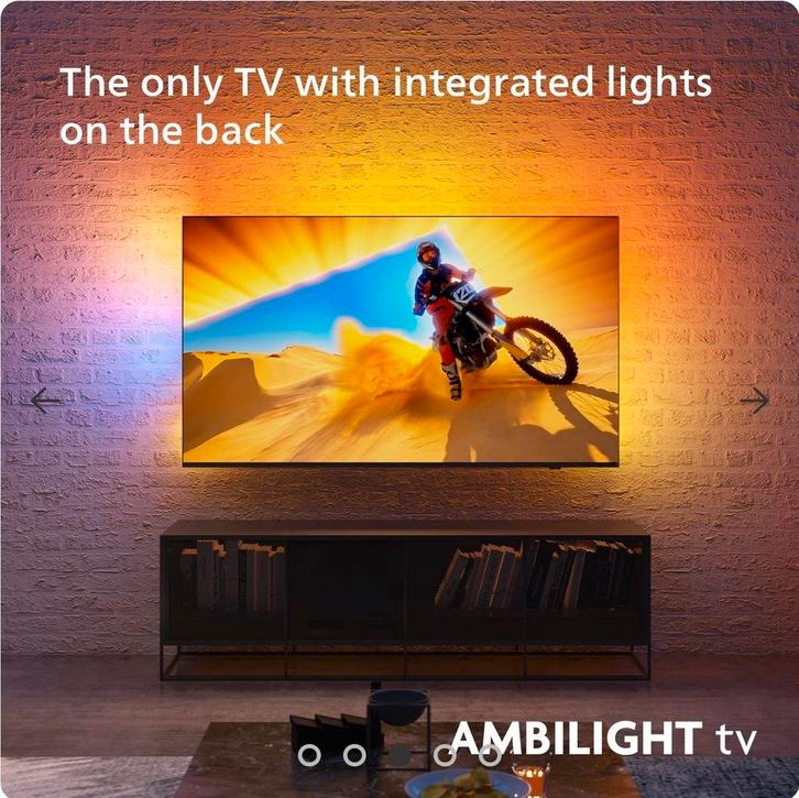 Philips 85 inch 4K MiniLED TV met Ambilight, Audio, Tv en Foto, Televisies, LED, Philips, Smart TV, Ophalen