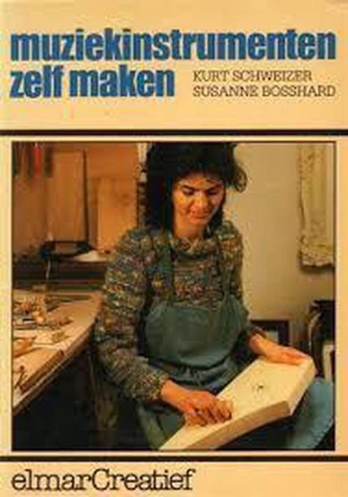 Te Koop Boek MUZIEKINSTRUMENTEN ZELF MAKEN Schweizer, Boeken, Techniek, Zo goed als nieuw, Overige onderwerpen, Ophalen of Verzenden
