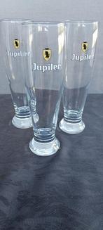 Jupiler flut 0,25cl zeer oud 3 stuks., Ophalen, Gebruikt, Glas of Glazen, Jupiler