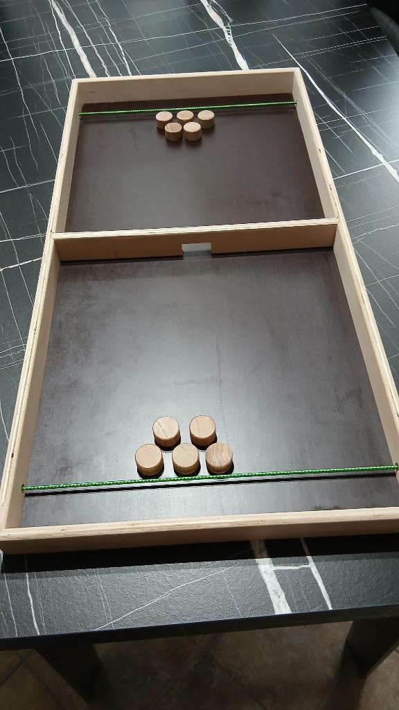 Jeux de Passe-trappe en bois neufs 800 X 400 mm, Hobby en Vrije tijd, Gezelschapsspellen | Bordspellen, Nieuw, Een of twee spelers