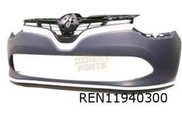 Renault Clio IV (1/13-10/19) Voorbumper (Incl. spoiler en bo