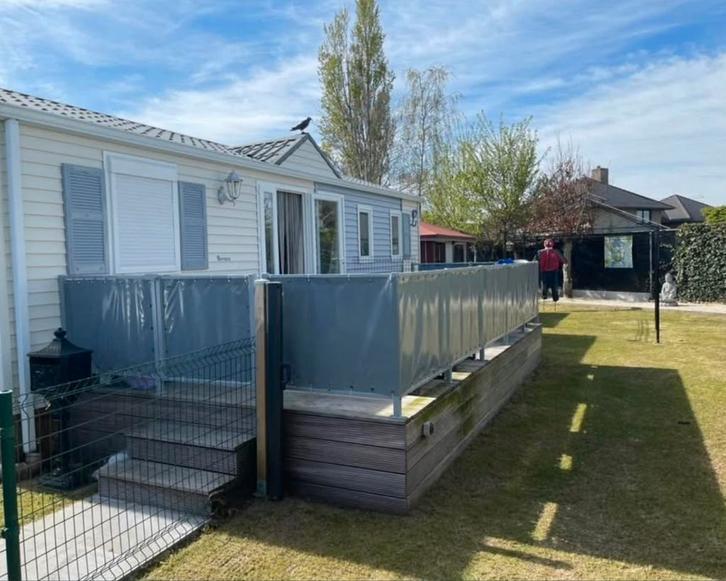 Te koop stacaravan, Caravans en Kamperen, Stacaravans, Ophalen