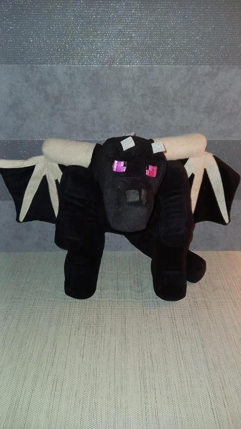 Ender Minecraft Draak XL knuffel, Kinderen en Baby's, Speelgoed | Knuffels en Pluche, Gebruikt, Overige typen, Ophalen of Verzenden
