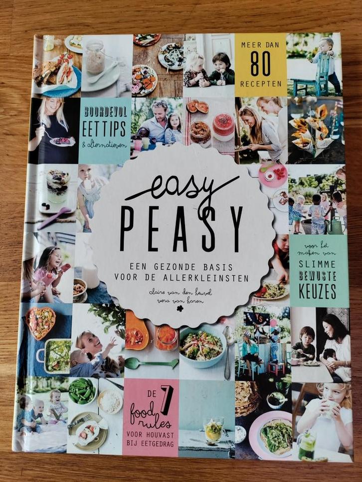 Vera van Haren - Easy peasy: kookboek met gerechten voor 0-4, Boeken, Kookboeken, Nieuw, Ophalen