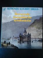Beroemde romantische symfonieën BEETHOVEN SCHUBERT SIBELIUS, Ophalen of Verzenden, Zo goed als nieuw