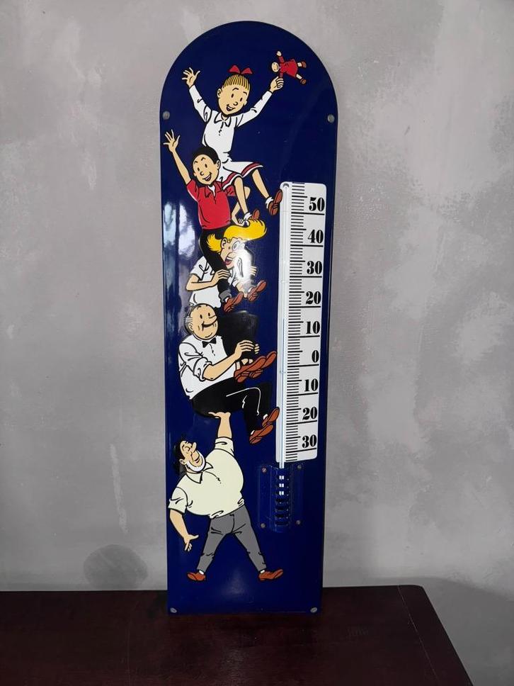 Thermometer Suske en Wiske 1999 blauw, Verzamelen, Stripfiguren, Nieuw, Overige typen, Suske en Wiske, Ophalen of Verzenden