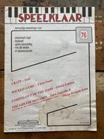 Muziekblad speelklaar no. 76: Grease megamix/Chris Isaak/ea, Muziek en Instrumenten, Bladmuziek, Overige soorten, Gebruikt, Ophalen of Verzenden