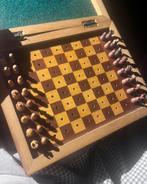 Jeu d’echecs en beau bois, 1 ou 2 joueurs, Enlèvement ou Envoi, Comme neuf, Jeu de voyage