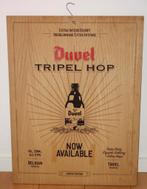 Reklamebord Duvel Tripel Hop, Verzamelen, Biermerken, Ophalen of Verzenden, Zo goed als nieuw, Reclamebord, Plaat of Schild, Duvel