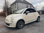Fiat 500 Cabriolet 1.2 Benzine,Airco,Leder,Open dak,..., 1242 cc, 4 cilinders, Cabriolet, Wit
