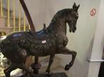 bronzen grot paard, Antiek en Kunst, Curiosa en Brocante, Ophalen of Verzenden