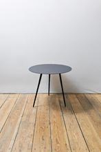 Originele bijzettafel - aperitief tafel - in metaal - zwart, Antiek en Kunst, Ophalen of Verzenden