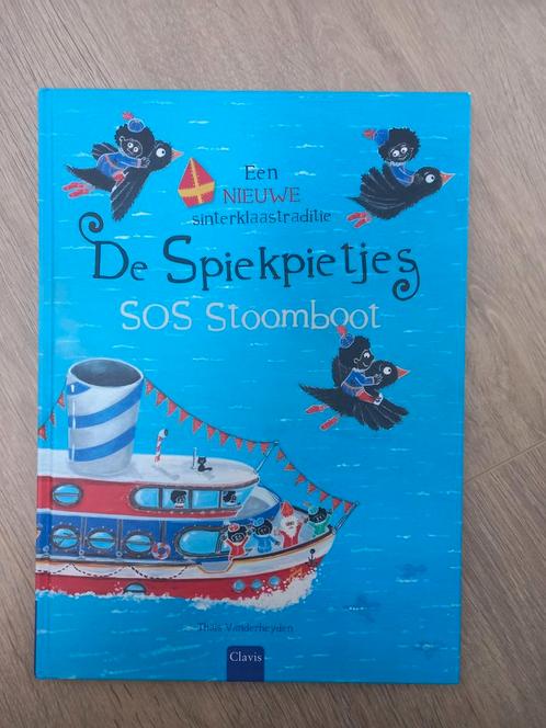 Thaïs Vanderheyden - De Spiekpietjes SOS stoomboot, Boeken, Prentenboeken en Plaatjesalbums, Nieuw, Ophalen of Verzenden