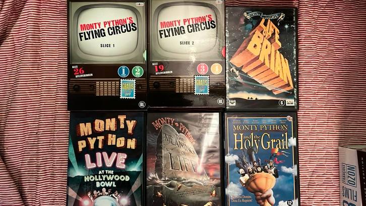 Monty Python - 11 DVD, Cd's en Dvd's, Dvd's | Tv en Series, Zo goed als nieuw, Ophalen of Verzenden