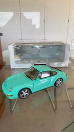 UT MODELS PORSCHE 911 993 COUPE 1997 1:18 mint green, Comme neuf, Autres marques, Voiture