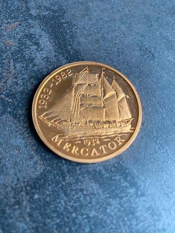 Medaille Mercator 1932-1982 brons beschikbaar voor biedingen