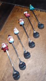 Set van 6 kerstlepeltjes, amper gebruikt, Ophalen of Verzenden, Zo goed als nieuw
