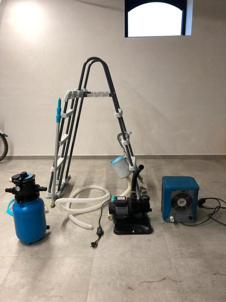 Intex zwembad toebehoren, Tuin en Terras, Zwembad-toebehoren, Ladder, Ophalen