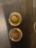 2 gouden munten van 25 jaar Boudewijn, Timbres & Monnaies, Monnaies | Belgique, Enlèvement, Or, Série, Or