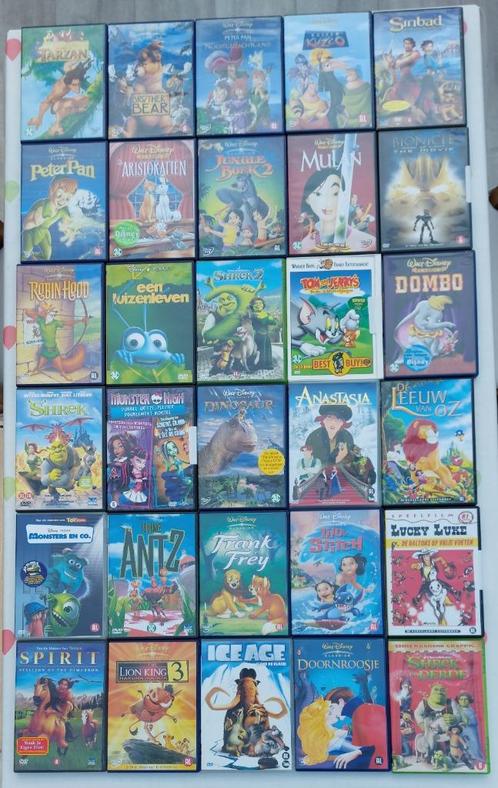 30x DVD Disney Pixar 5+1 gratis, Cd's en Dvd's, Dvd's | Tekenfilms en Animatie, Zo goed als nieuw, Overige soorten, Tekenfilm