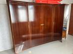 Vintage houten kleerkast, Ophalen, Zo goed als nieuw