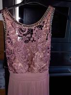 ELEGANTE GALAJURK IN MAAT 40, MAAR ÉÉN KEER GEDRAGEN, Kleding | Dames, Jurken, Zo goed als nieuw, Roze, Onder de knie, Lola Liza