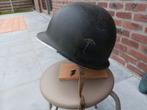 Us ww2 CASQUE 551 PARACHUTE INFANTRY BATTALION, Verzamelen, Militaria | Tweede Wereldoorlog, Ophalen of Verzenden