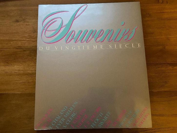 Souvenirs du vingtième siècle - Hergé, Franquin, Bilal, etc, Boeken, Stripverhalen, Zo goed als nieuw, Ophalen of Verzenden