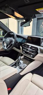 BMW 530e iPerformance 252 ch BVA8 M Sport, Autos, Affichage tête haute, Cuir, Beige, Achat
