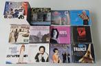 11 Franse CD's en 1 CD verzamelalbum met 10 cd's, Ophalen