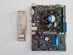 ASUS P8H61-MX USB3 MB + Intel i3 + 4 GB Kingston RAM, Computers en Software, Moederborden, Ophalen, Gebruikt, DDR3, Micro-ATX