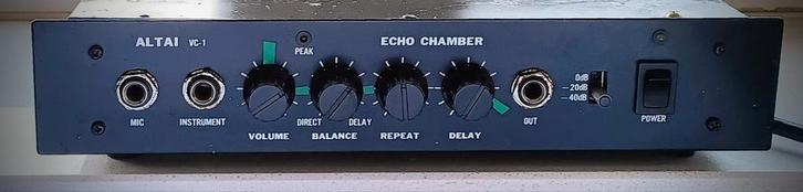 ALTAI Echo Chamber - Vintage (eighties) analog BBD delay, Muziek en Instrumenten, Effecten, Gebruikt, Delay of Echo, Ophalen of Verzenden