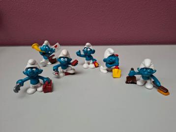 Vintage smurfen set 3 (per stuk) beschikbaar voor biedingen