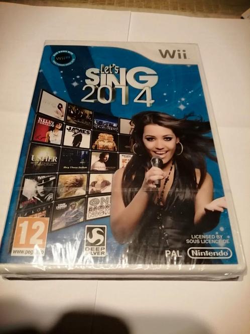 Let's Sing 2014 est scellé, Consoles de jeu & Jeux vidéo, Jeux | Nintendo Wii, Neuf, Musique, 3 joueurs ou plus, À partir de 12 ans