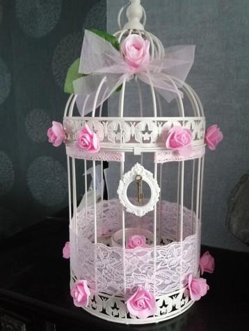 Cage urne romantique 