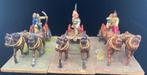 5 Painted Celtic Chariots  (wargaming miniatures 28mm), Gebruikt, Figuurtje(s), Ophalen of Verzenden, Historisch