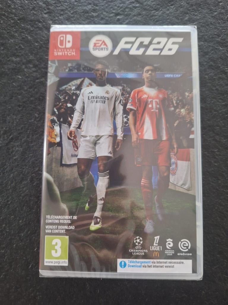 Fc 26 switch, Neuf, À partir de 7 ans, Enlèvement, 3 joueurs ou plus