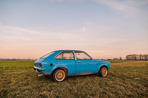 voiture d'occasion, Autos, Opel, Particulier, Kadett, Essence, Hatchback, 3 portes, Boîte manuelle, Bleu, Noir, Tissu, Propulsion arrière