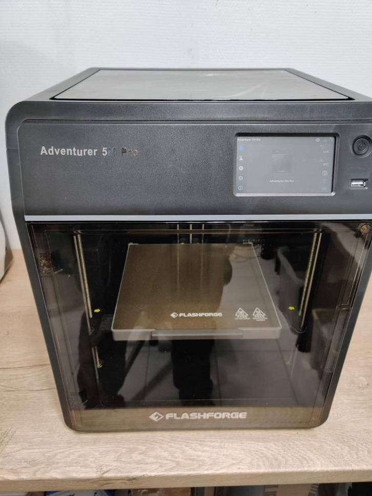 Flashforge Adventurer 5M Pro, Computers en Software, 3D Printers, Zo goed als nieuw, Ingebouwde Wi-Fi, Ophalen