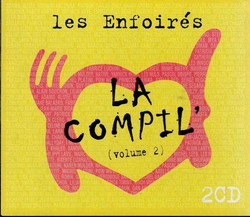 cd   /    Les Enfoirés – La Compil' (Volume 2), Cd's en Dvd's, Cd's | Overige Cd's, Ophalen of Verzenden