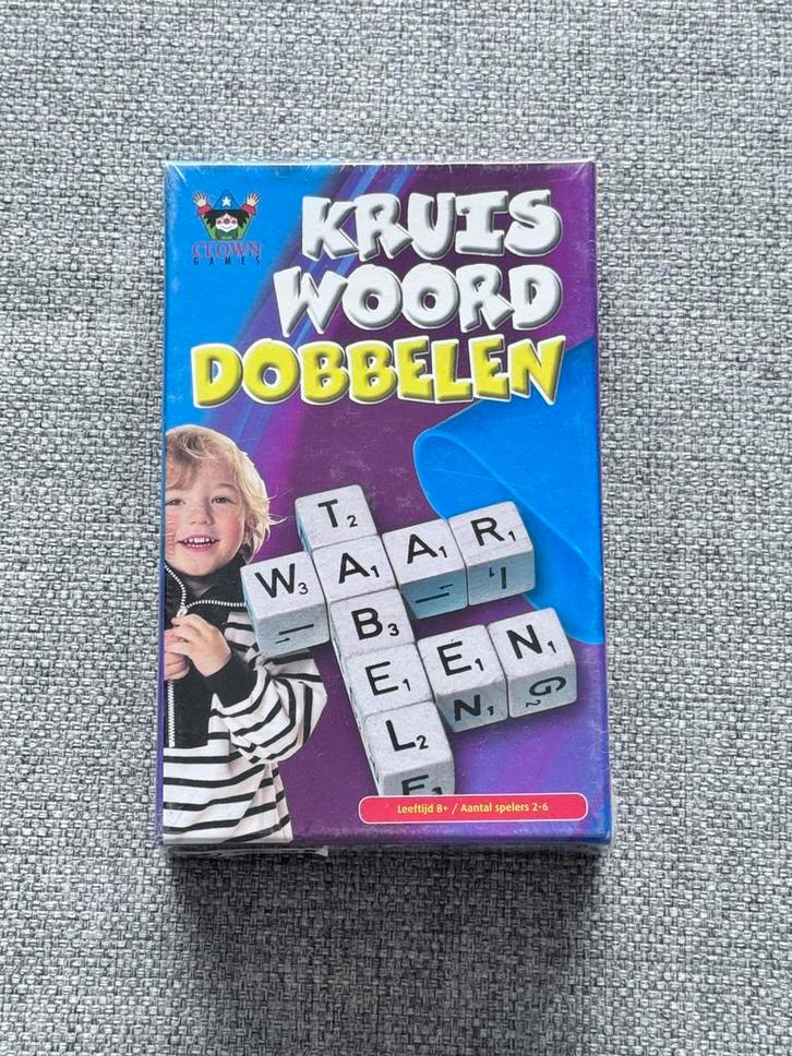 Sinterklaas / kerst - Kruiswoord dobbelen (NIEUW!!), Kinderen en Baby's, Speelgoed | Overig, Nieuw, Jongen of Meisje, Ophalen of Verzenden