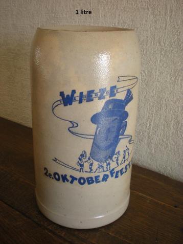 WIEZE  2OKTOBERFEESTEN   Chope 1 litre